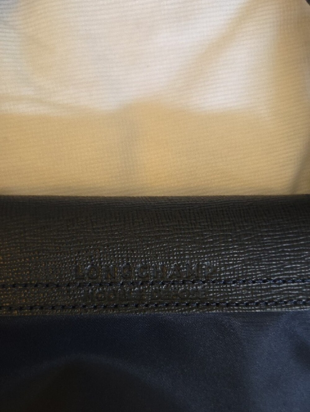 Longchamp Navy Le Pliage Small Top-Handle Tote Crossbody Bag - Picture 3 of 8